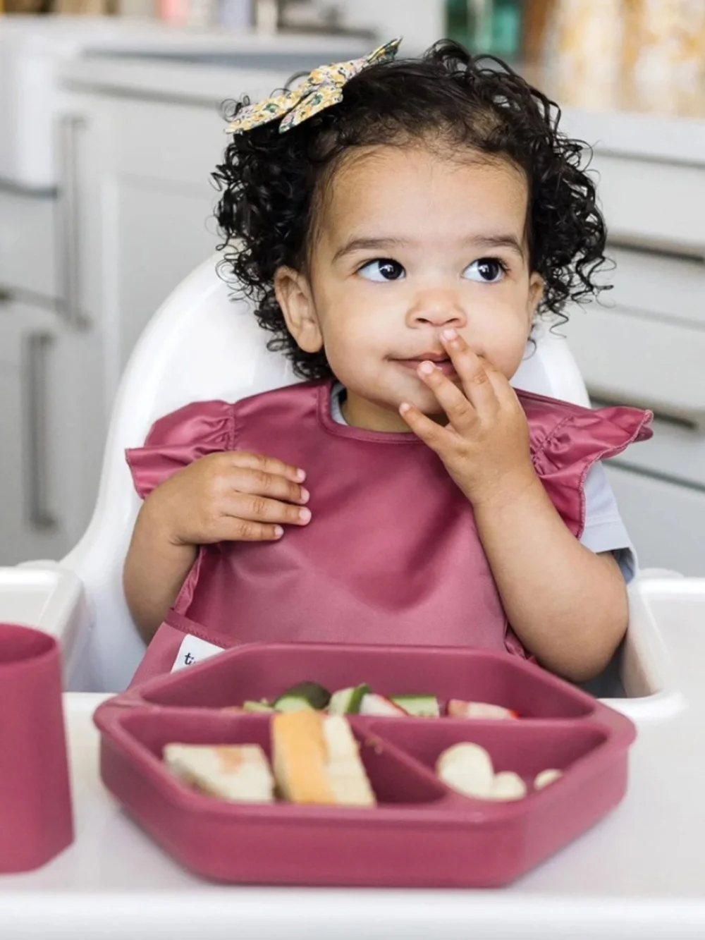 Mess-Proof Baby Bibs for Eating 3 Pack, (Ages: 6-36M) NWT